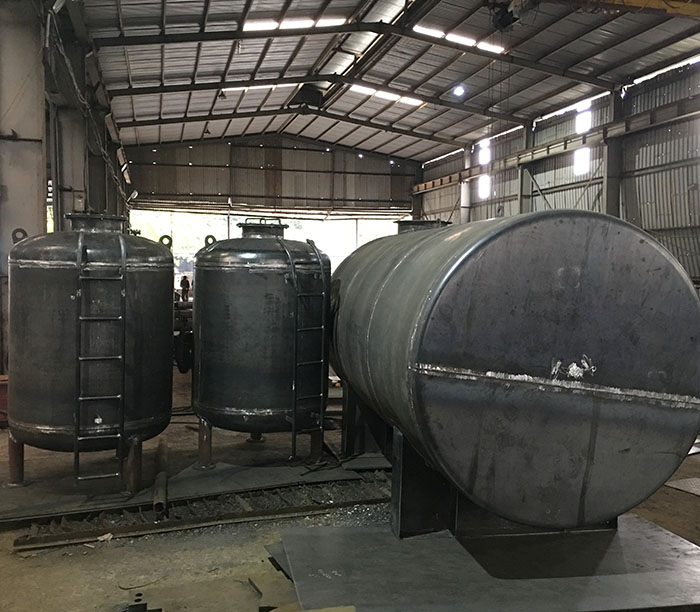 Industrial storage tank